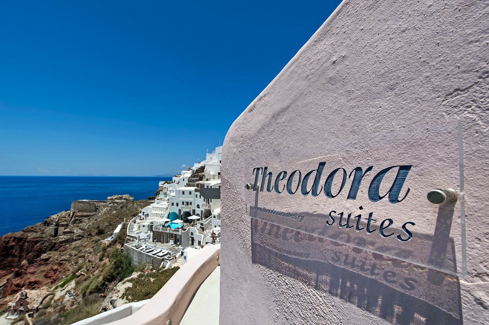 Theodora Suites (Adults Only) Oía Exterior foto